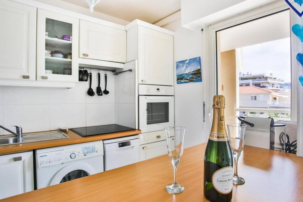 Bright One Bdrm Apartment A/C-Swimming Pool/Congress By Olidesi Cannes Bagian luar foto