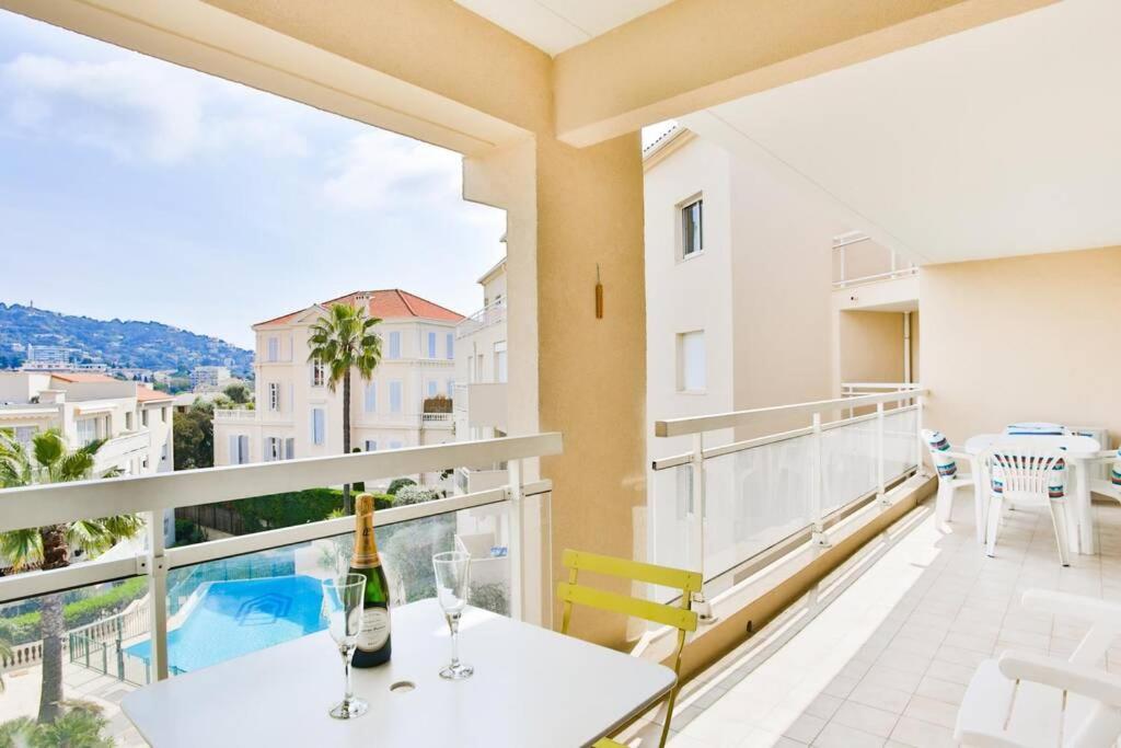 Bright One Bdrm Apartment A/C-Swimming Pool/Congress By Olidesi Cannes Bagian luar foto