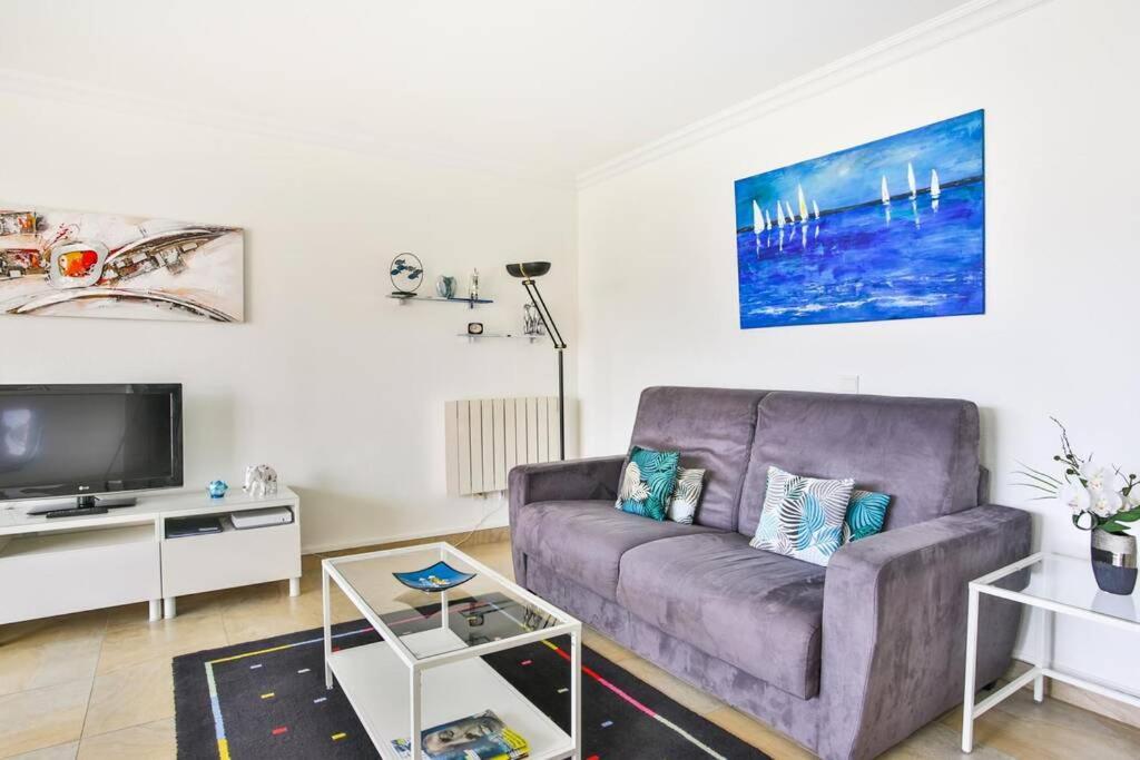Bright One Bdrm Apartment A/C-Swimming Pool/Congress By Olidesi Cannes Bagian luar foto