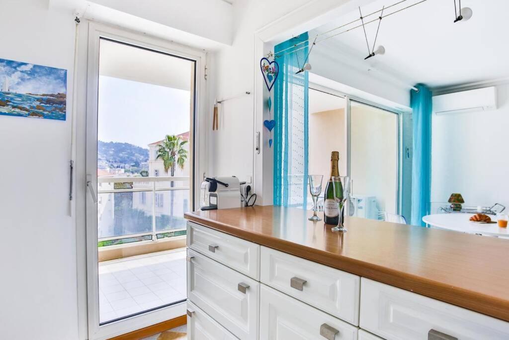 Bright One Bdrm Apartment A/C-Swimming Pool/Congress By Olidesi Cannes Bagian luar foto
